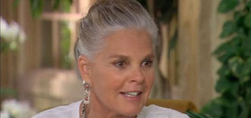 Ali MacGraw, 75, found it empowering to let her hair go back to gray