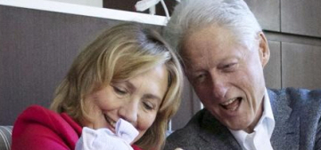 The Clinton family posts baby Charlotte’s first photos on Twitter: adorable?
