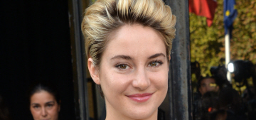 “Shailene Woodley’s hair is at a really awkward stage” links