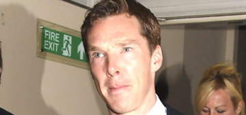 Benedict Cumberbatch steps out in London, talks about Alan Turing’s sexuality