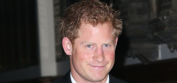 “Prince Harry wore a great tuxedo, was surrounded by wealthy ladies” links
