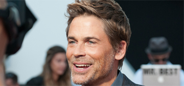 Rob Lowe, 50, Instagrams a shirtless selfie: would you hit it?