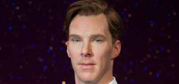Benedict Cumberbatch’s wax figure is insanely, eerily realistic & life-like