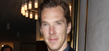 Benedict Cumberbatch brings Blue Steel otter realness in London: yay or nay?