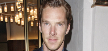 Benedict Cumberbatch poses with his wax figure, teases ‘Star Wars’ rumors