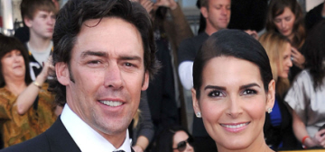 Angie Harmon & Jason Sehorn split after 3 kids & 13 years of marriage
