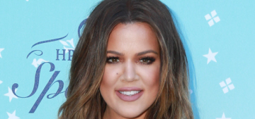 Khloe Kardashian poured herself into a black gown: surprisingly pretty or tacky?