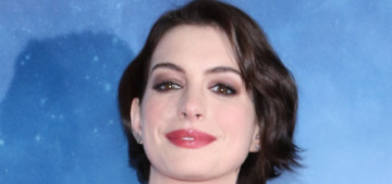 Anne Hathaway in Rodarte at the NYC premiere: lovely or unflattering?