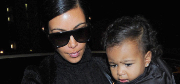 North West seems extra-concerned about her Doc Martens & ‘Yeezus’ jacket