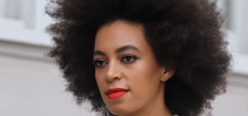 Solange Knowles’ bridal look: an amazing Stephane Rolland caped jumpsuit?!