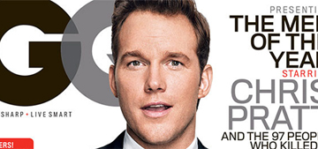Chris Pratt covers GQ’s Men of the Year: There will be no more ‘Fat Pratt’