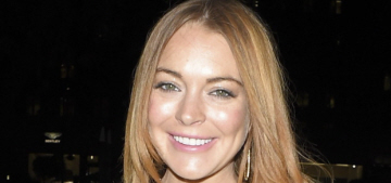 Lindsay Lohan managed to look sober-ish, clean in London: what is happening?!