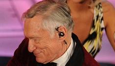 Hugh Hefner’s age is catching up with him