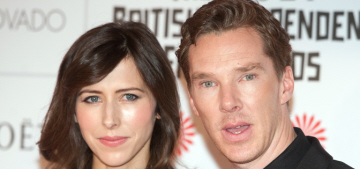 Benedict Cumberbatch & Sophie Hunter attend the Moet BIFAs: cute or try-hard?