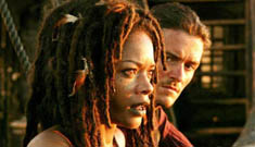 Orlando Bloom interested in Pirates co-star Naomie Harris