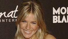 Sienna Miller was kicked in the head by a horse