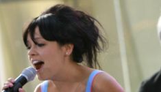 Lily Allen was kicked out of school when she was caught giving bjs