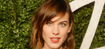 Alexa Chung’s biggest problem is all of the free champagne she receives