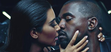 Kim Kardashian & Kanye front the new Balmain ad campaign: awkward or cute?