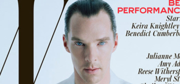 Benedict Cumberbatch covers W Mag, says he was ‘epicene’ in his youth