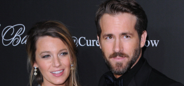 Blake Lively & Ryan Reynolds welcomed their artisanal baby over the holidays