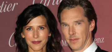 Benedict Cumberbatch & Sophie are ‘a few months’ pregnant (update: confirmed!)