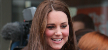 Duchess Kate in a $75 Hobbs dress in London: pretty or poorly styled?