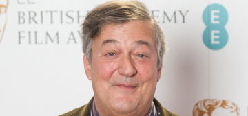 Stephen Fry, 57, married his 27-year-old lover with an Oscar Wilde doll in tow