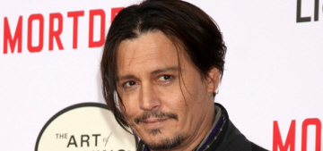 Johnny Depp goes solo at ‘Mortdecai’ premiere: somber or cool?