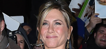 Jennifer Aniston in head-to-toe Saint Laurent for ‘TDS’: adorable or awful?