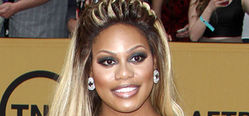 Laverne Cox in Johanna Johnson at the SAGs: glam or fug?