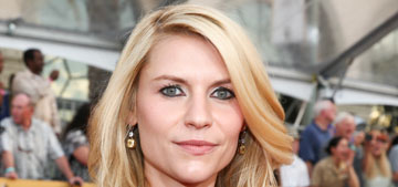 Claire Danes in army green Marc Jacobs at the SAGs: cool or weird?