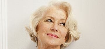 Helen Mirren’s hair advice: ‘accept how you look now and then be modern’