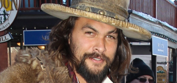 Jason Momoa was just covered in fur at Sundance: would you hit it?