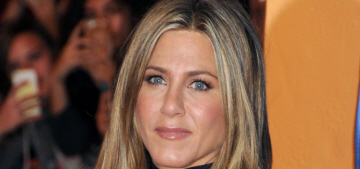 Jennifer Aniston wears all-black, wins the Montecito Award: cute or unflattering?