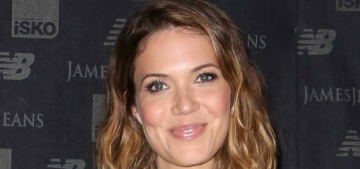 Does Mandy Moore think Ryan Adams is coming after her money?