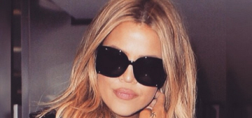Khloe Kardashian goes blonde & she’s ‘interested’ in joining ‘Fashion Police’