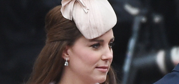 Duchess Kate repeats a pink McQueen maternity coat: lovely or twee?