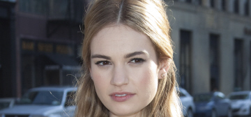 Lily James: ‘Why do women always get pointed at for their bodies?’
