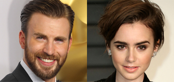 Us: Chris Evans is dating Lily Collins & ‘they’re having a lot of fun’