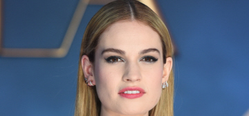 Lily James: The conversation about Cinderella’s tiny waist is ‘so irrelevant’