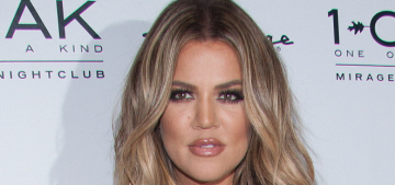 Khloe Kardashian works out seven days a week, five with a trainer