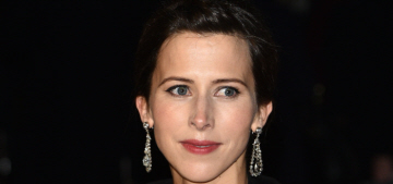 Sophie Hunter has a profile/feature in the April issue of Vogue: ugh?