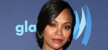 Zoe Saldana refuses to boycott D&G after their ‘synthetic babies’ comments