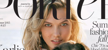 Karlie Kloss grew up ‘with four women’: “It’s hard not to be a feminist’
