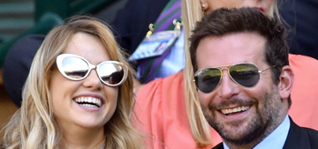 Bradley Cooper & Suki Waterhouse reunited & made out at Coachella