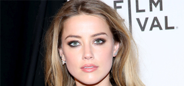 Amber Heard in a Stella McCartney suit at Tribeca: stunning or sloppy?