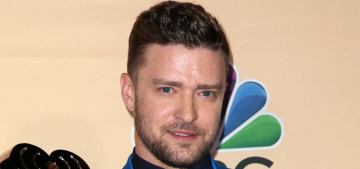 Justin Timberlake posted an Instagram of Justin Timberlake’s baby & wife