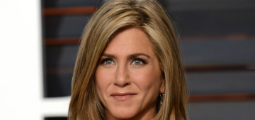Jennifer Aniston discusses astrophysics (just kidding, she’s talking about hair)