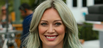 Hilary Duff confirms her Tinder account & is chatting with nine guys now